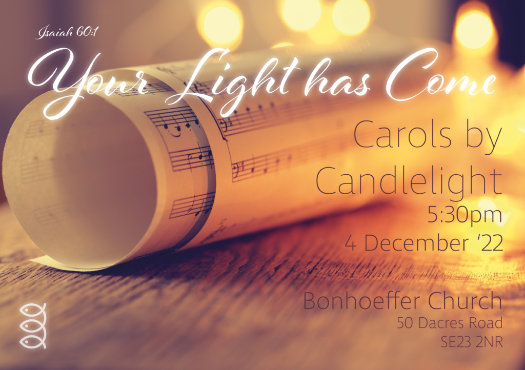 Carols By Candlelight Ichthus Christian Fellowship